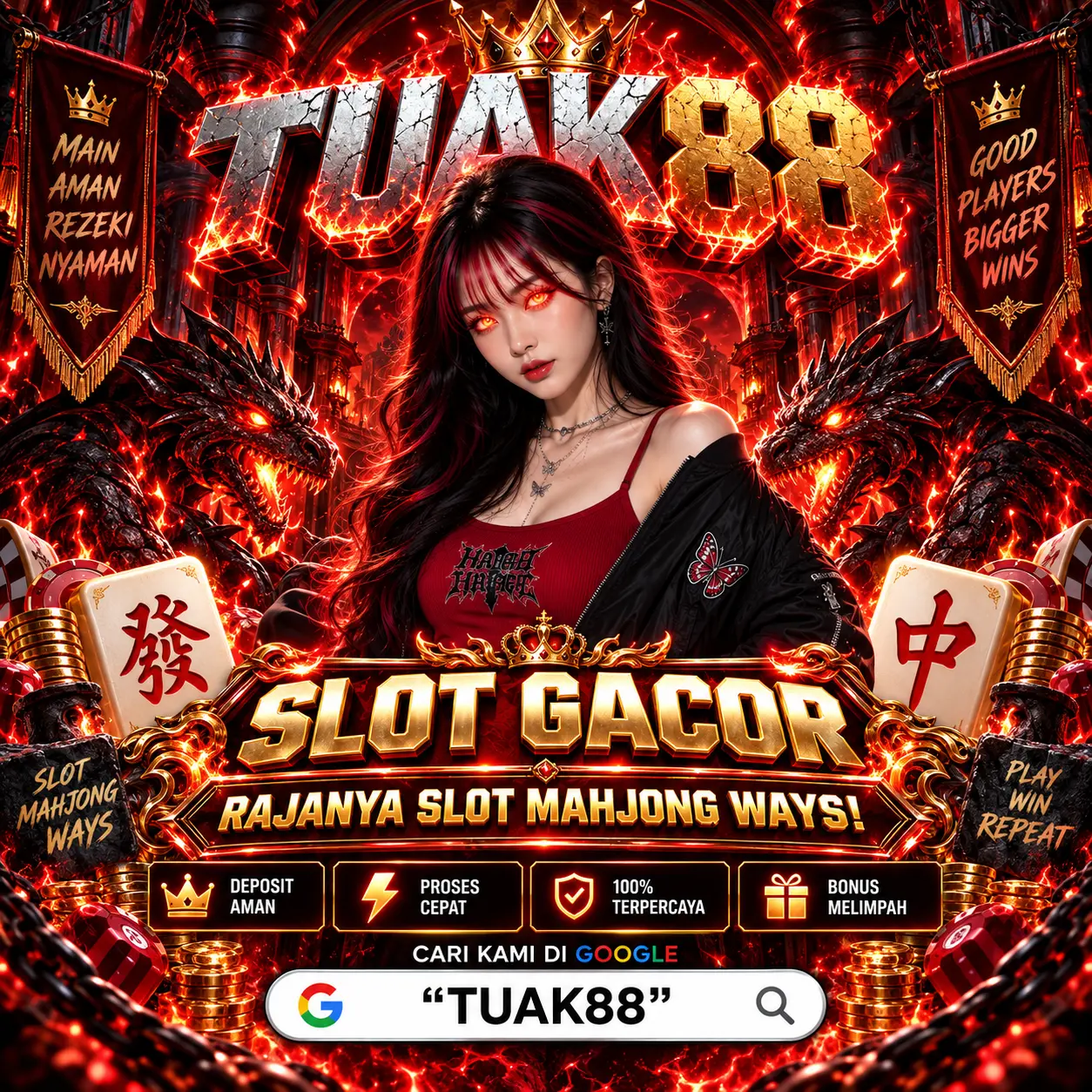 TUAK88: Hiburan Situs Slot Raja Mahjong Paling Gacor Malam Hari Ini Paling Terpercaya